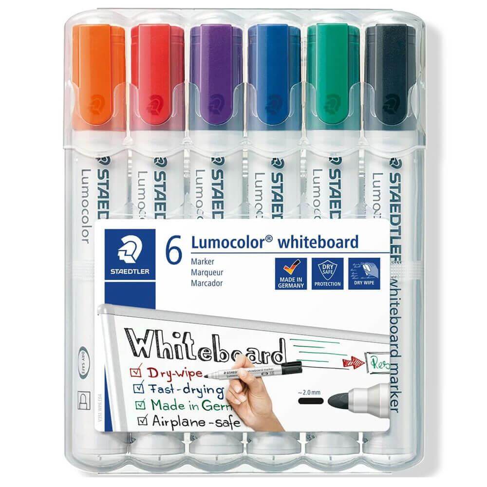 Staedtler Lumocolour Whiteboard Marker - Set of 6